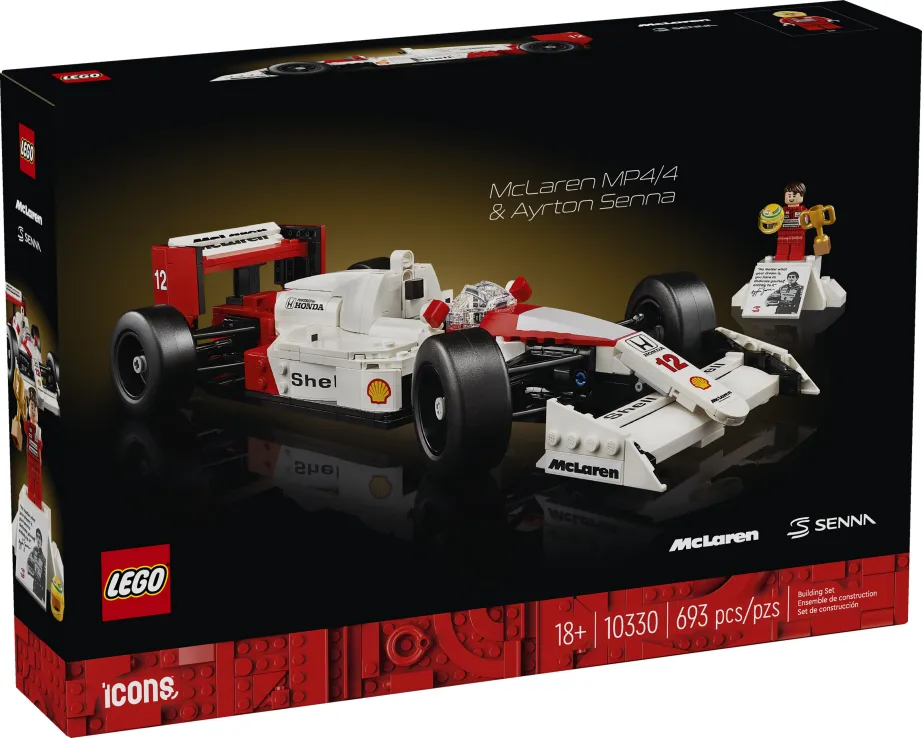 Lego Icons - McLaren MP4/4 & Ayrton Senna 10330