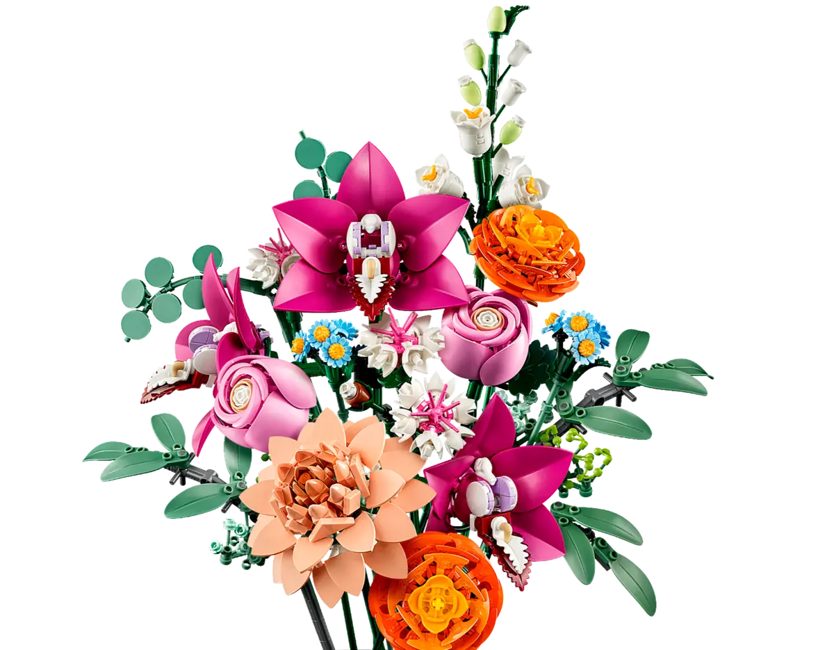 Lego The Botanical Collection - Pretty Pink Flower Bouquet 10342