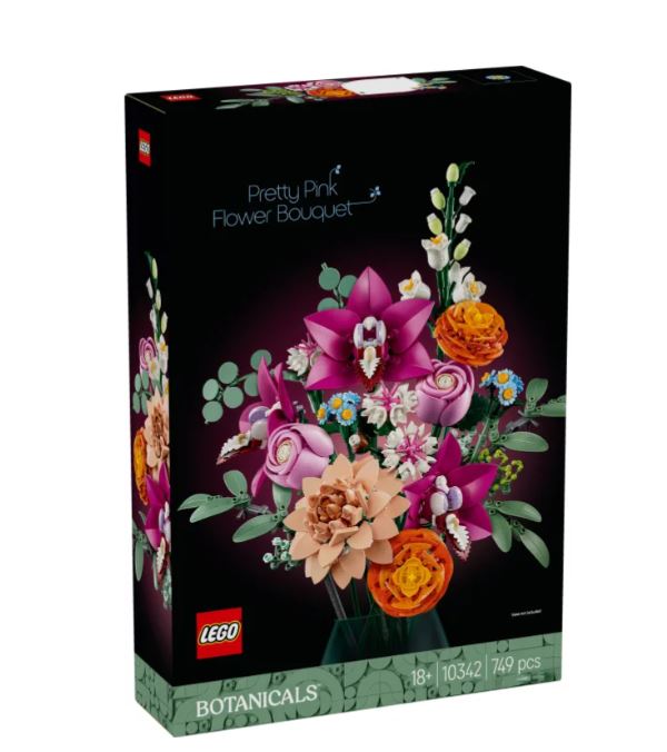 Lego The Botanical Collection - Pretty Pink Flower Bouquet 10342