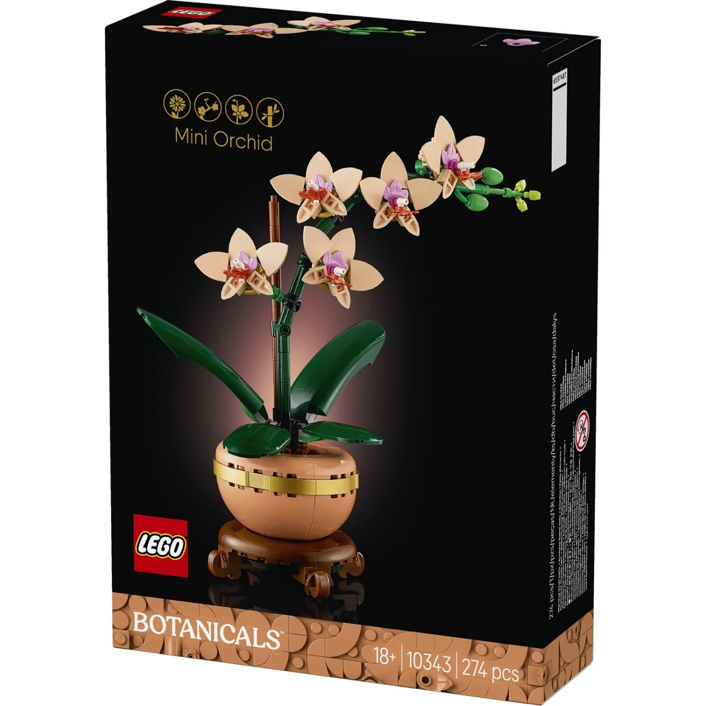 Lego Icons - Botanicals Μίνι Ορχιδέα 10343