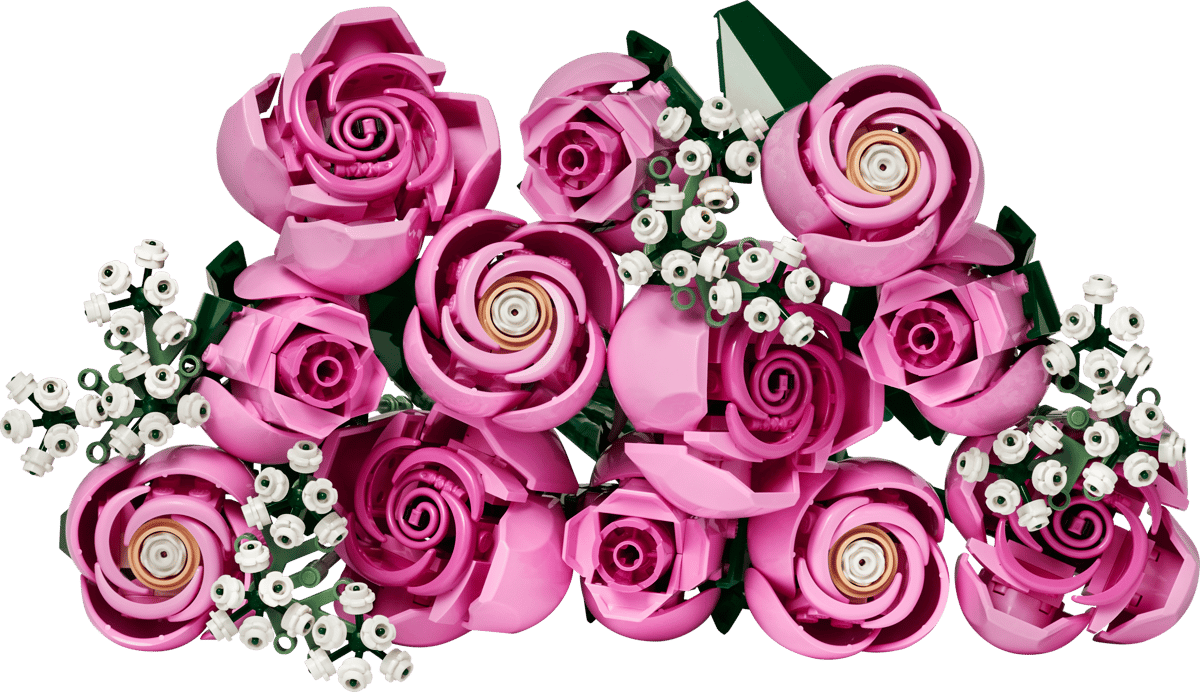 Lego The Botanical Collection - Bouquet Of Pink Roses 10374