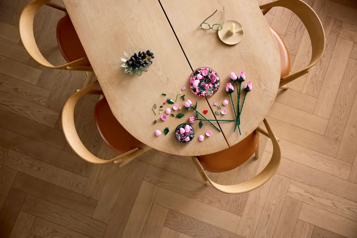 Lego The Botanical Collection - Bouquet Of Pink Roses 10374