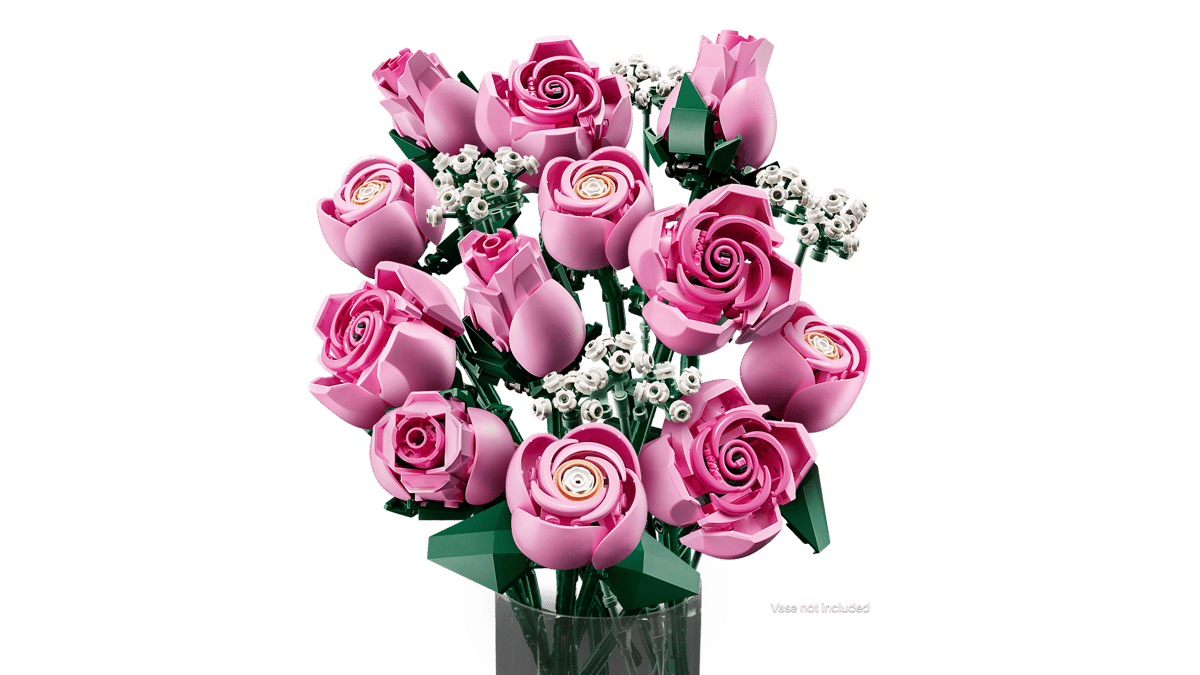 Lego The Botanical Collection - Bouquet Of Pink Roses 10374