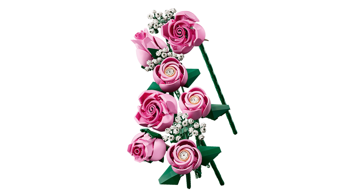 Lego The Botanical Collection - Bouquet Of Pink Roses 10374