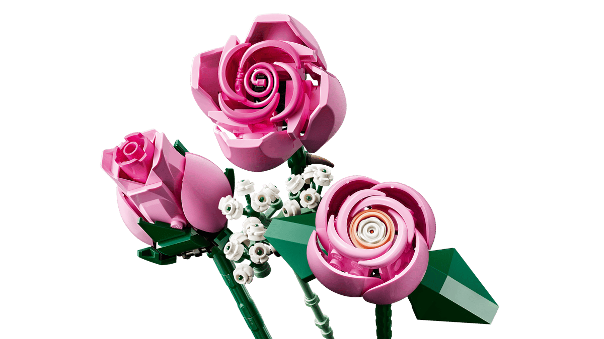 Lego The Botanical Collection - Bouquet Of Pink Roses 10374