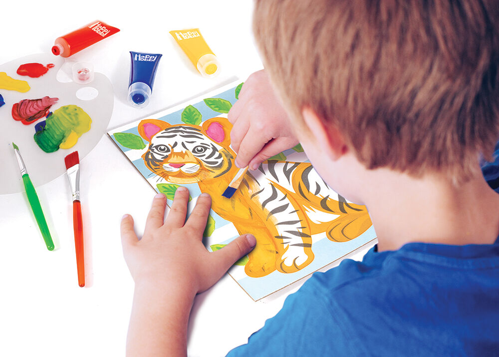 HappiHobbi - Εργαστήριο Ζωγραφικής Junior Χρώματα Νερομπογιάς 1038-11044