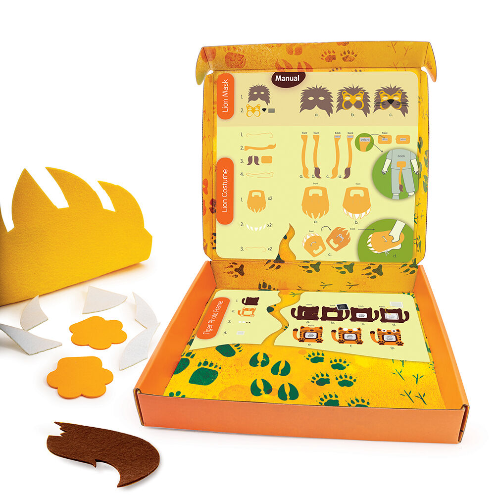 AS - Craft Ζωάκια Παιχνίδι Με 3 Χειροτεχνίες DIY 1038-31006