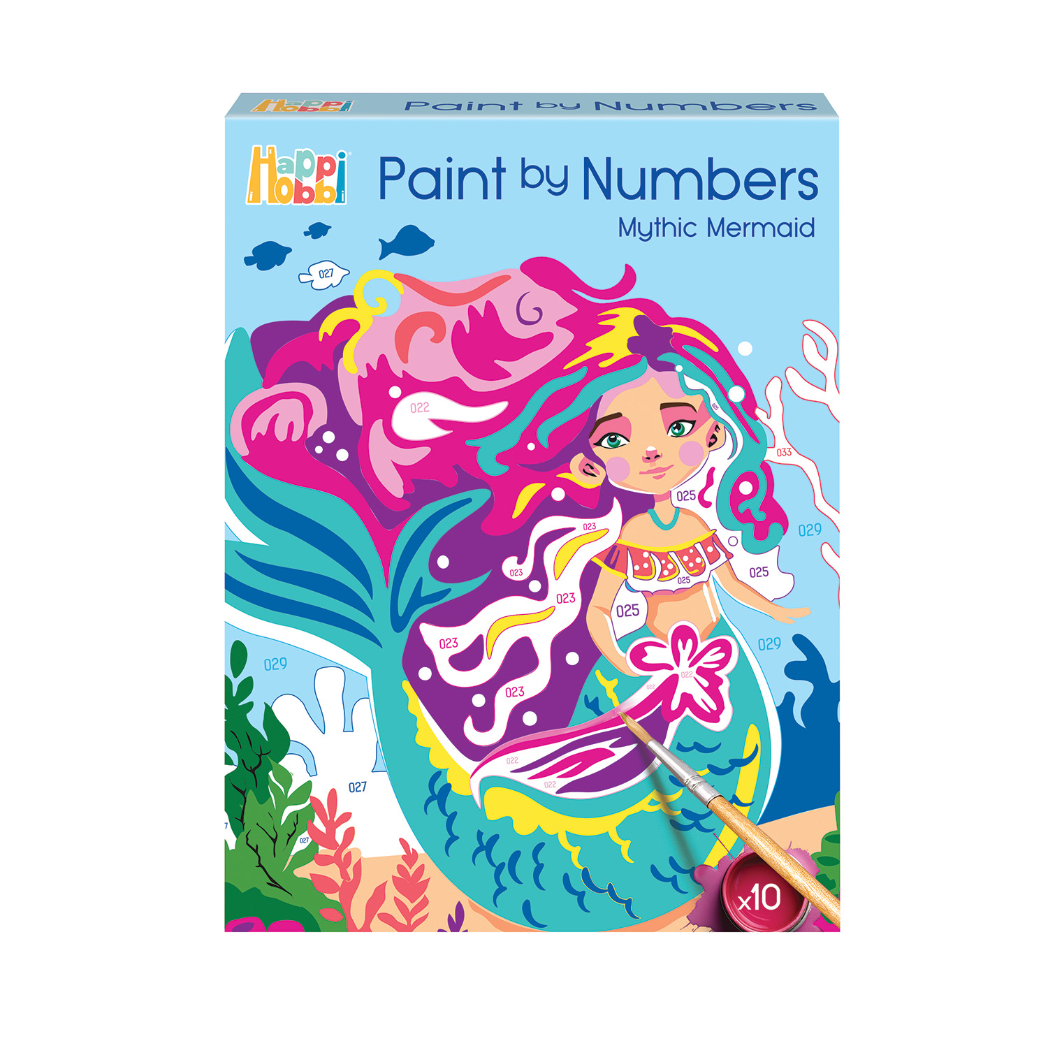 AS - HappiHobbi , Paint By Numbers Mythical Mermaid 1038-41030