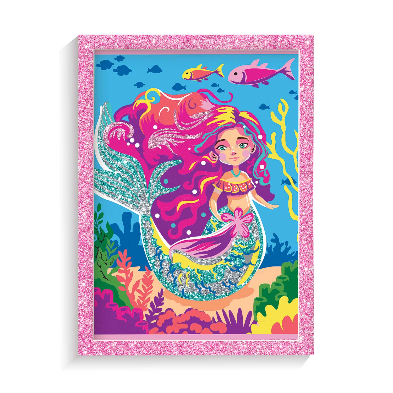 AS - HappiHobbi , Paint & Frame Paint by Numbers Mythical Mermaid 1038-41043