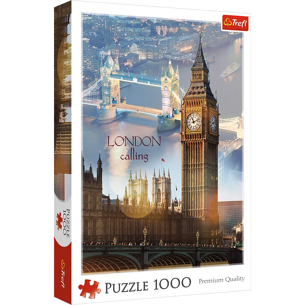 Trefl - Puzzle London At Dawn 1000 Pcs 10395