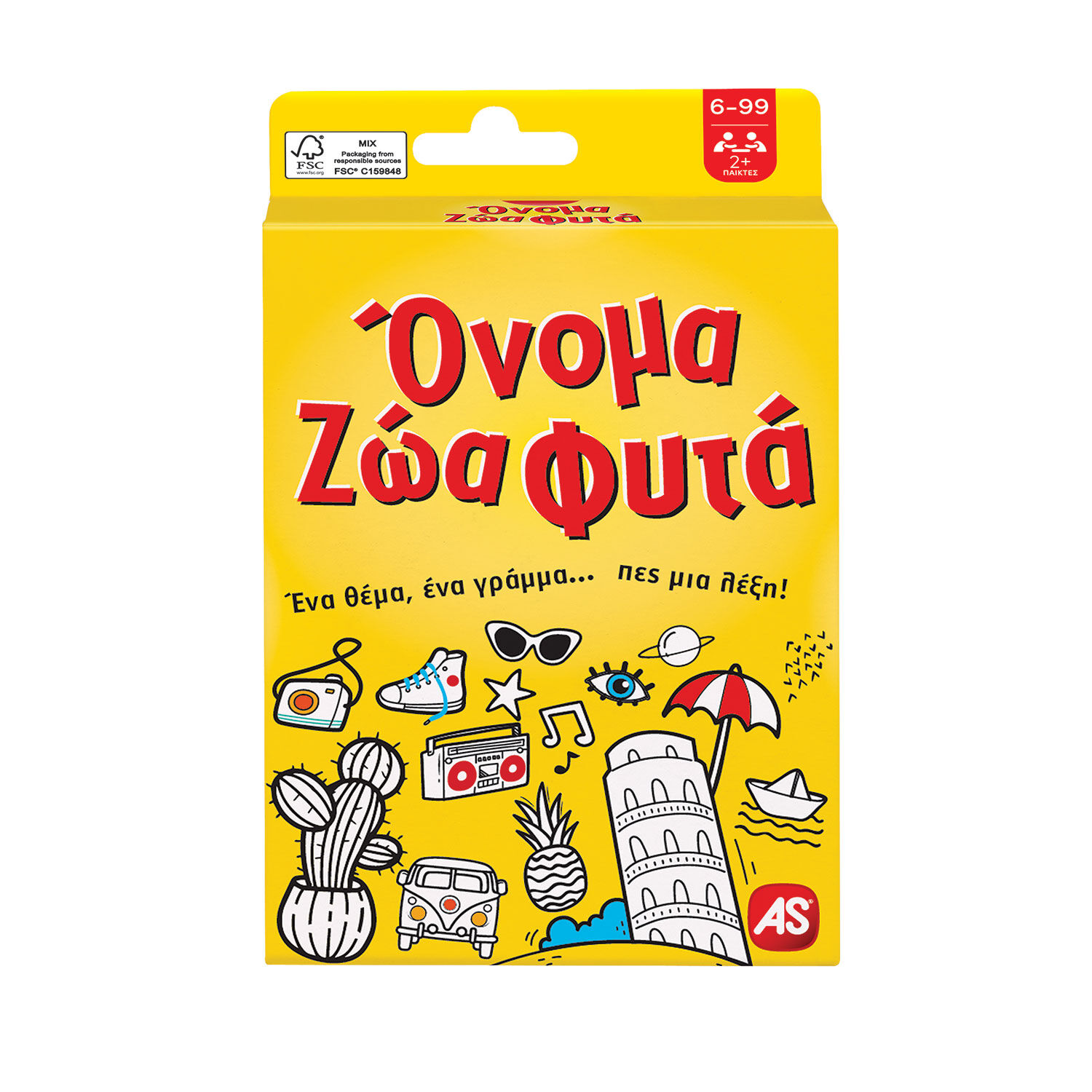 AS - Παιχνίδι Με Κάρτες, Όνομα Ζώα Φυτά 1040-21405