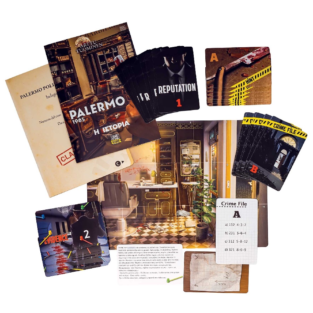 AS - Επιτραπέζιο, Crime Scene, Palermo 1985 1040-21702