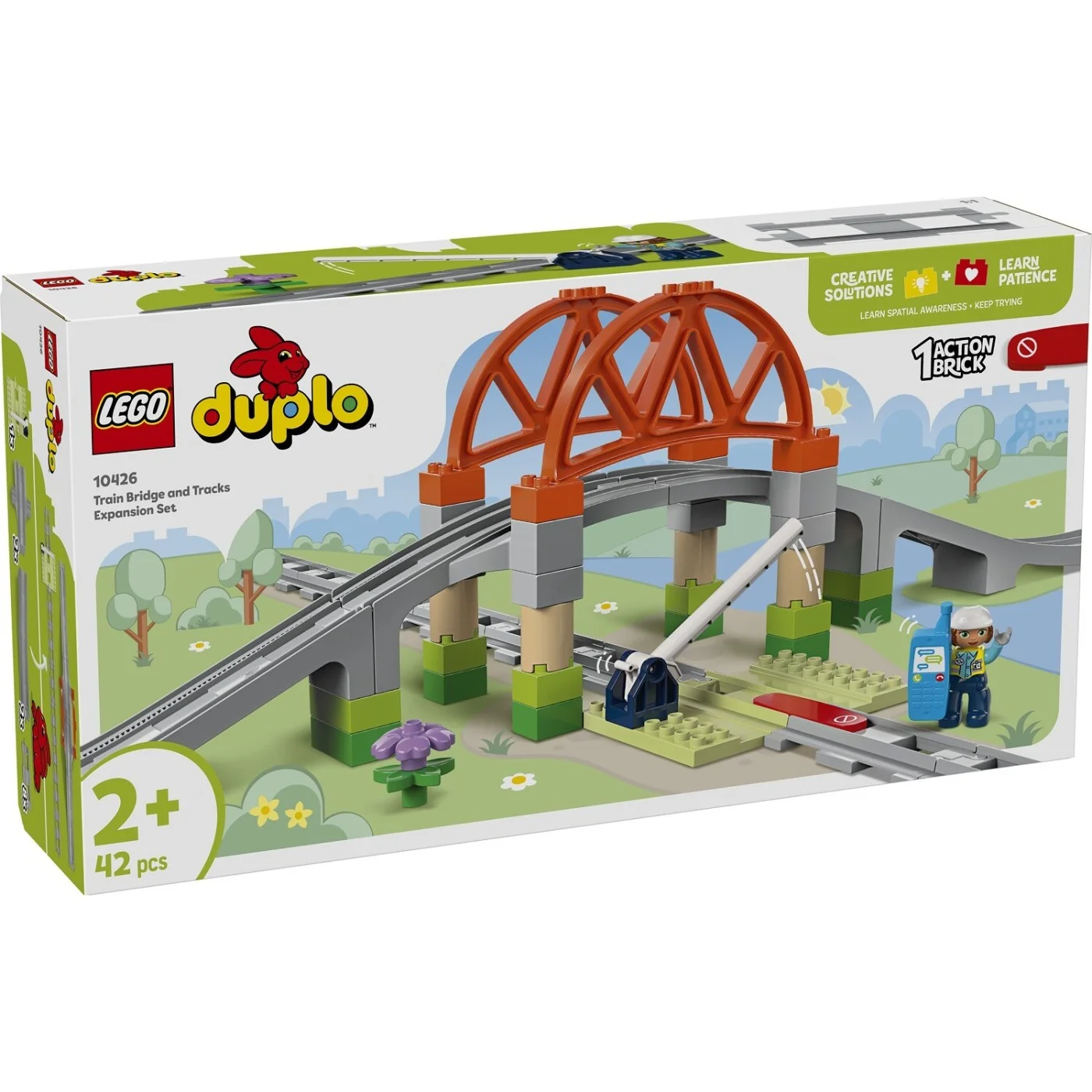 Lego Duplo - Σετ Επέκτασης Με Γέφυρα Και Τροχιές Τρένου 10426