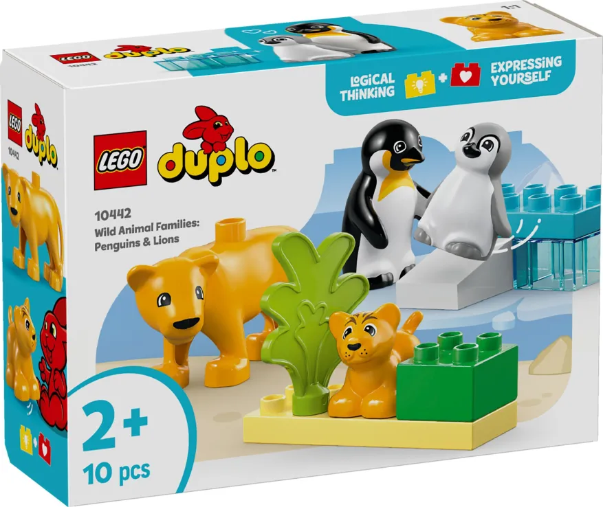 Lego Duplo - Wild Animal Families, Penguins & Lions 10442