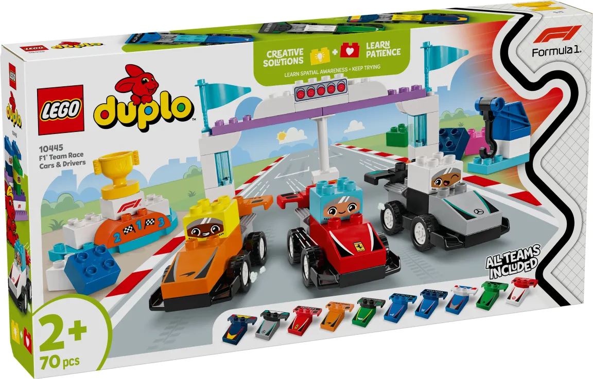 Lego Duplo - F1 Team Race Cars & Drivers 10445