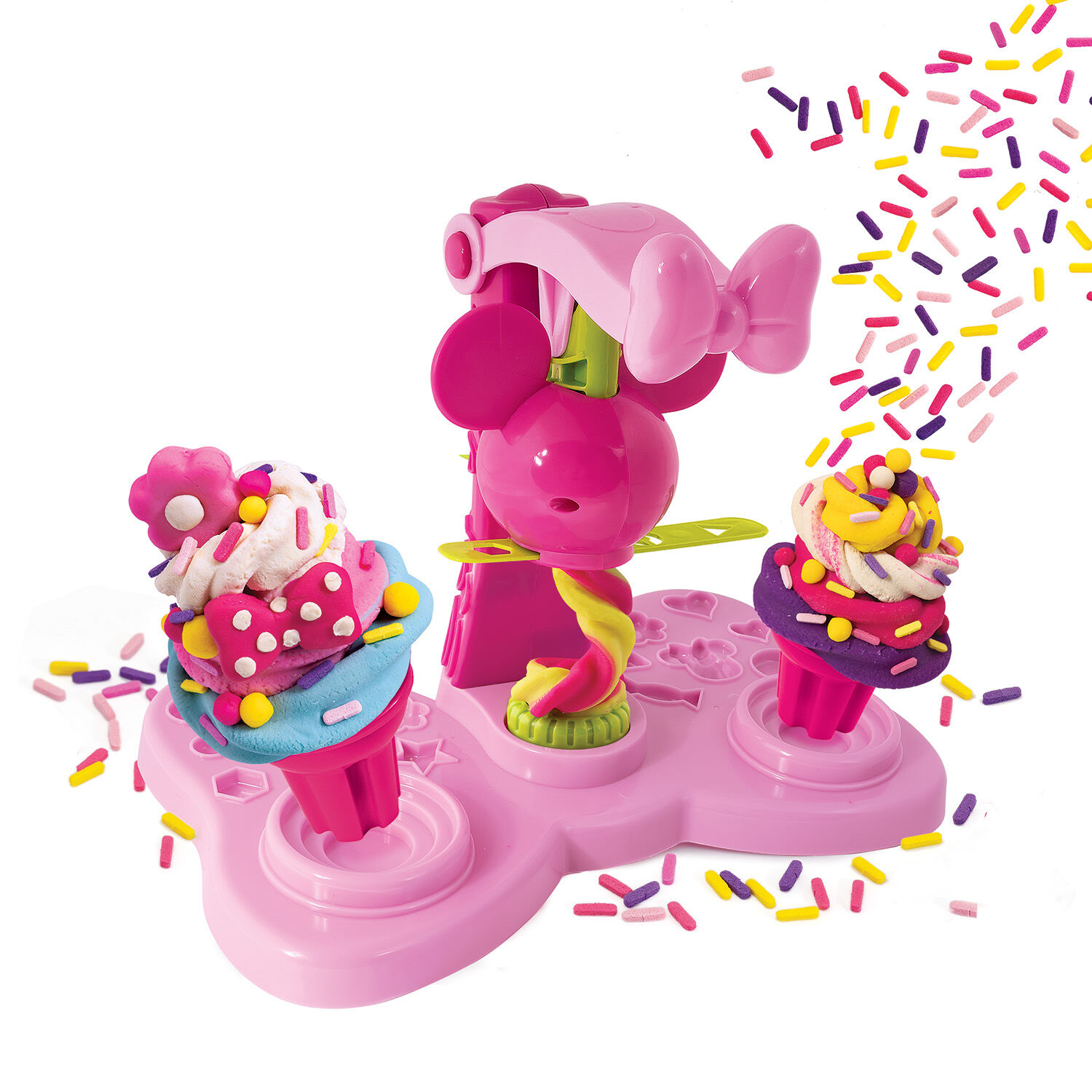 AS - Πλαστελίνη Disney Minnie Παγωτοπλαστελίνα Με 6 Βαζάκια-Καπάκια Καλουπάκια 256g & Sprinkles 1045-03617