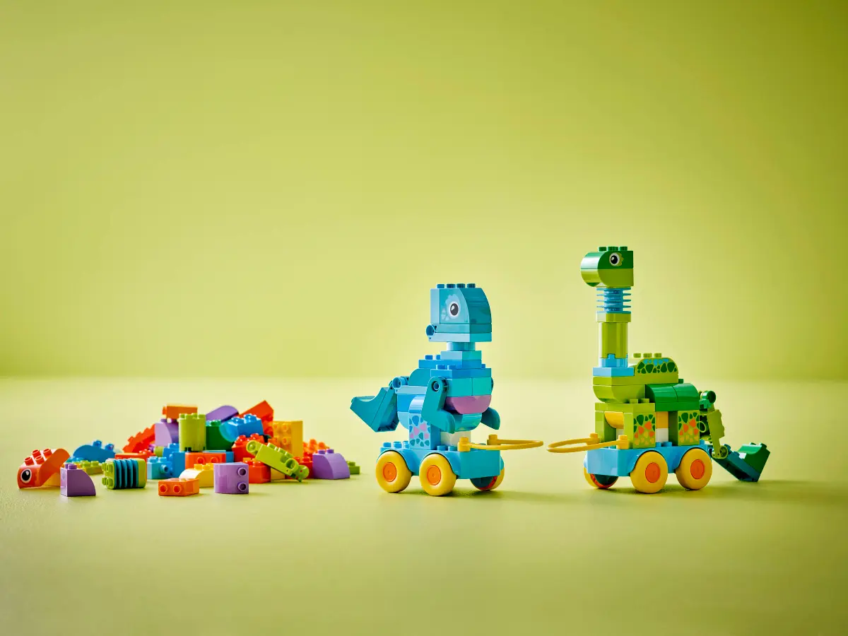 Lego Duplo - 3in1 Dinosaurs On Wheels 10451 Lego Duplo - 3in1 Dinosaurs On Wheels 10451