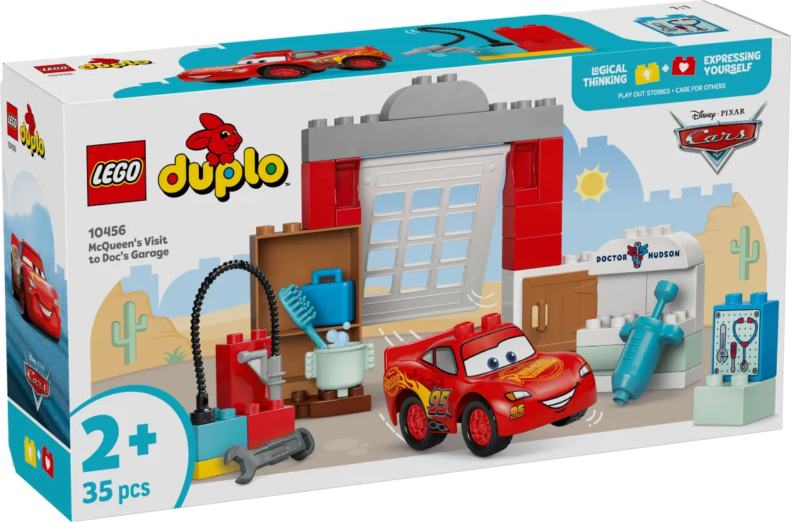 Lego Duplo - Disney McQueen's Visit To Doc's Garage 10456 Lego Duplo - Disney McQueen's Visit To Doc's Garage 10456