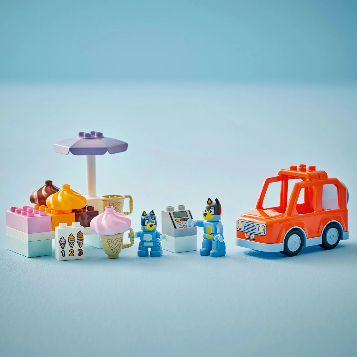 Lego Duplo - Bluey Ice Cream Trip with Bluey 10458 Lego Duplo - Bluey Ice Cream Trip with Bluey 10458