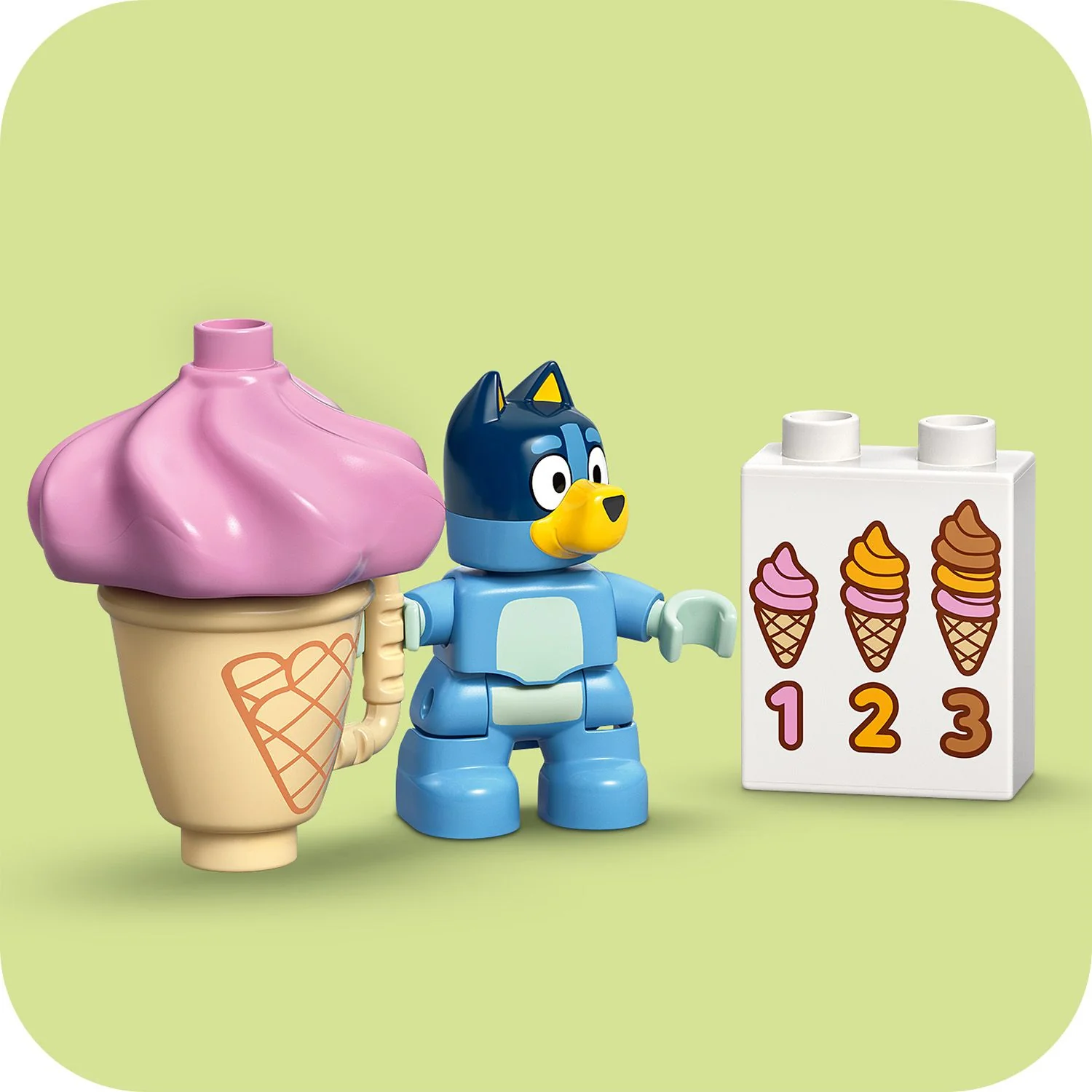 Lego Duplo - Bluey Ice Cream Trip with Bluey 10458 Lego Duplo - Bluey Ice Cream Trip with Bluey 10458