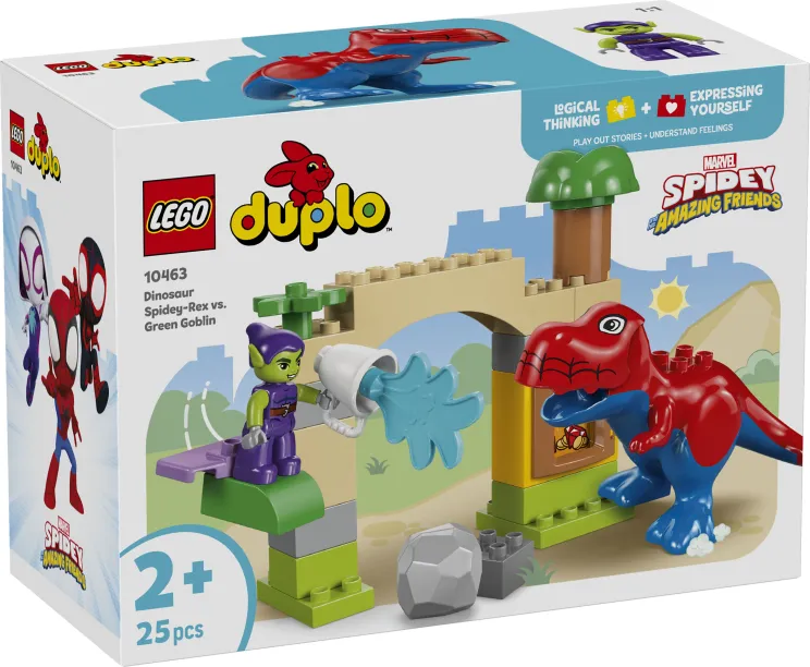 Lego Duplo - Dinosaur Spidey-Rex vs. Green Goblin 10463