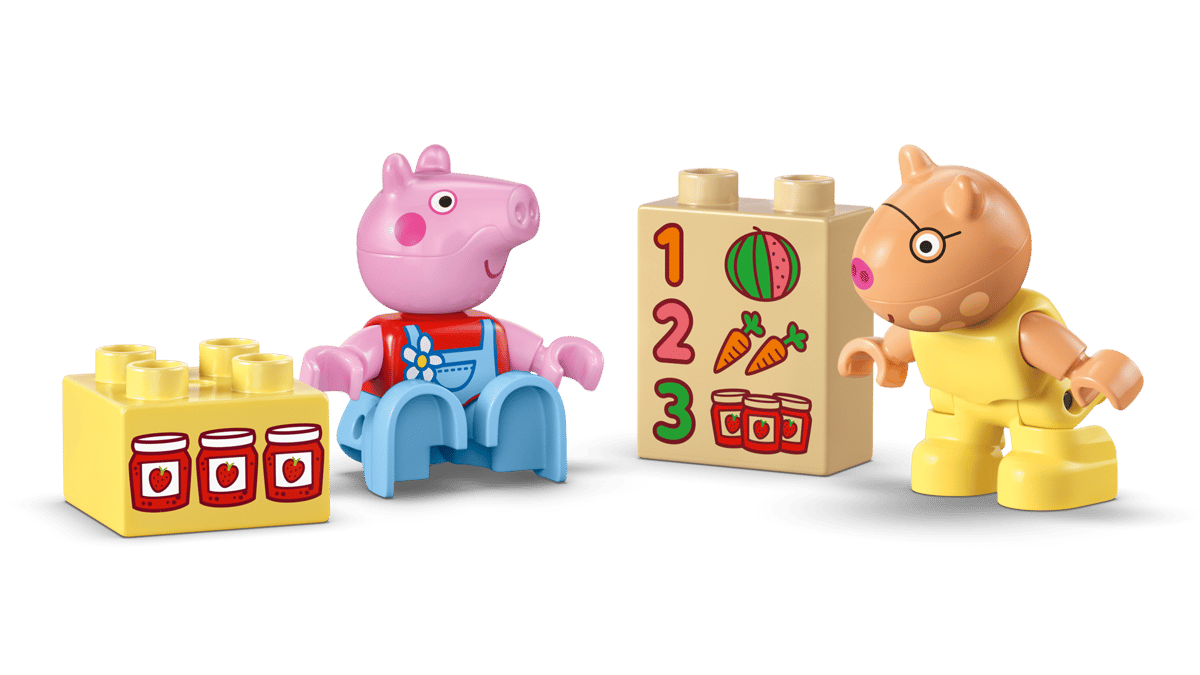 Lego Duplo - Peppa Pig Tractor & Market 10468