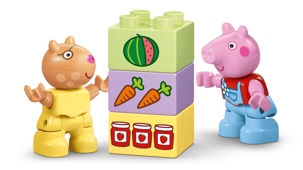 Lego Duplo - Peppa Pig Tractor & Market 10468