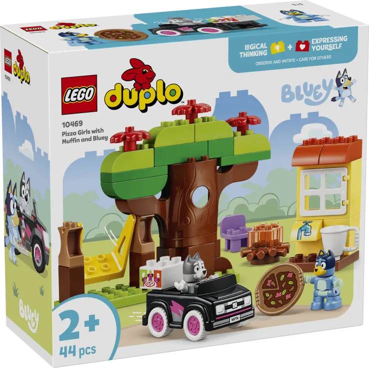 Lego Duplo Bluey - Pizza Girls With Muffin And Bluey 10469