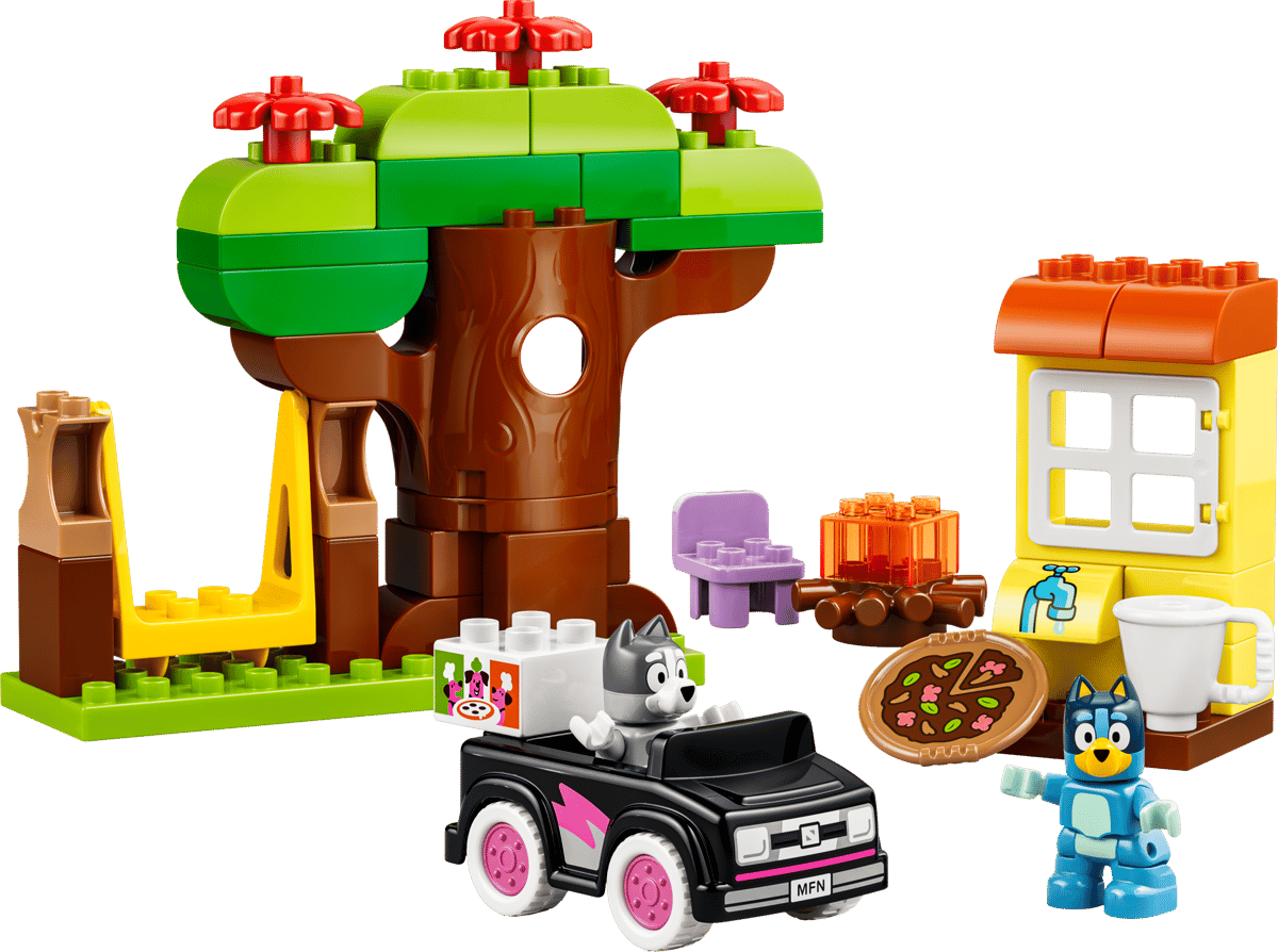 Lego Duplo Bluey - Pizza Girls With Muffin And Bluey 10469