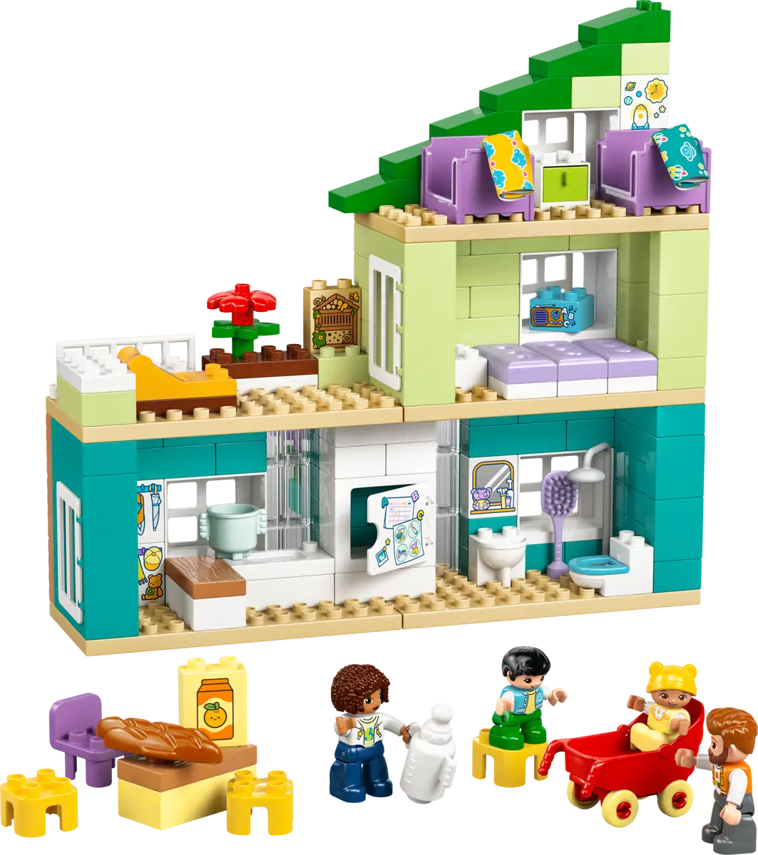 Lego Duplo - 3in1 Modern Family House With Figures 10470
