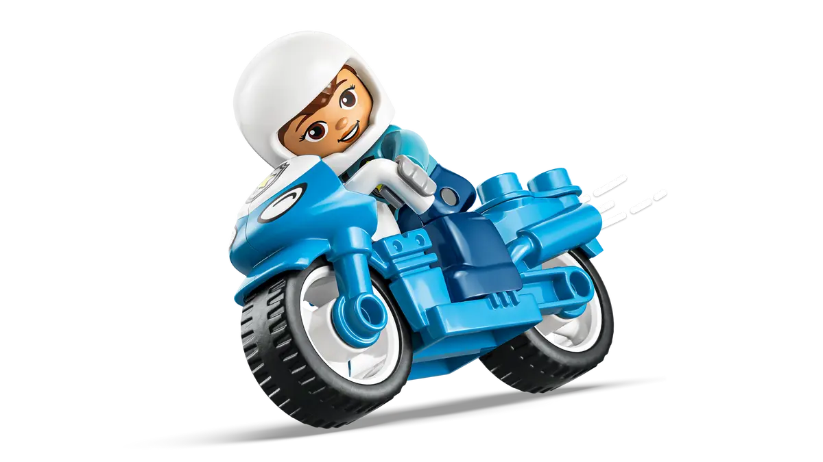 Lego Duplo - Blue Police Motorcycle 10471