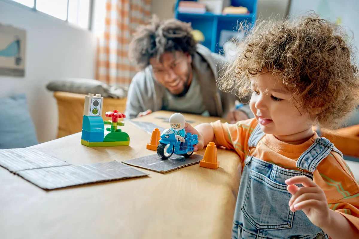 Lego Duplo - Blue Police Motorcycle 10471