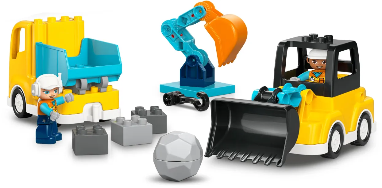 Lego Duplo - 3in1 Construction Vehicles 10475