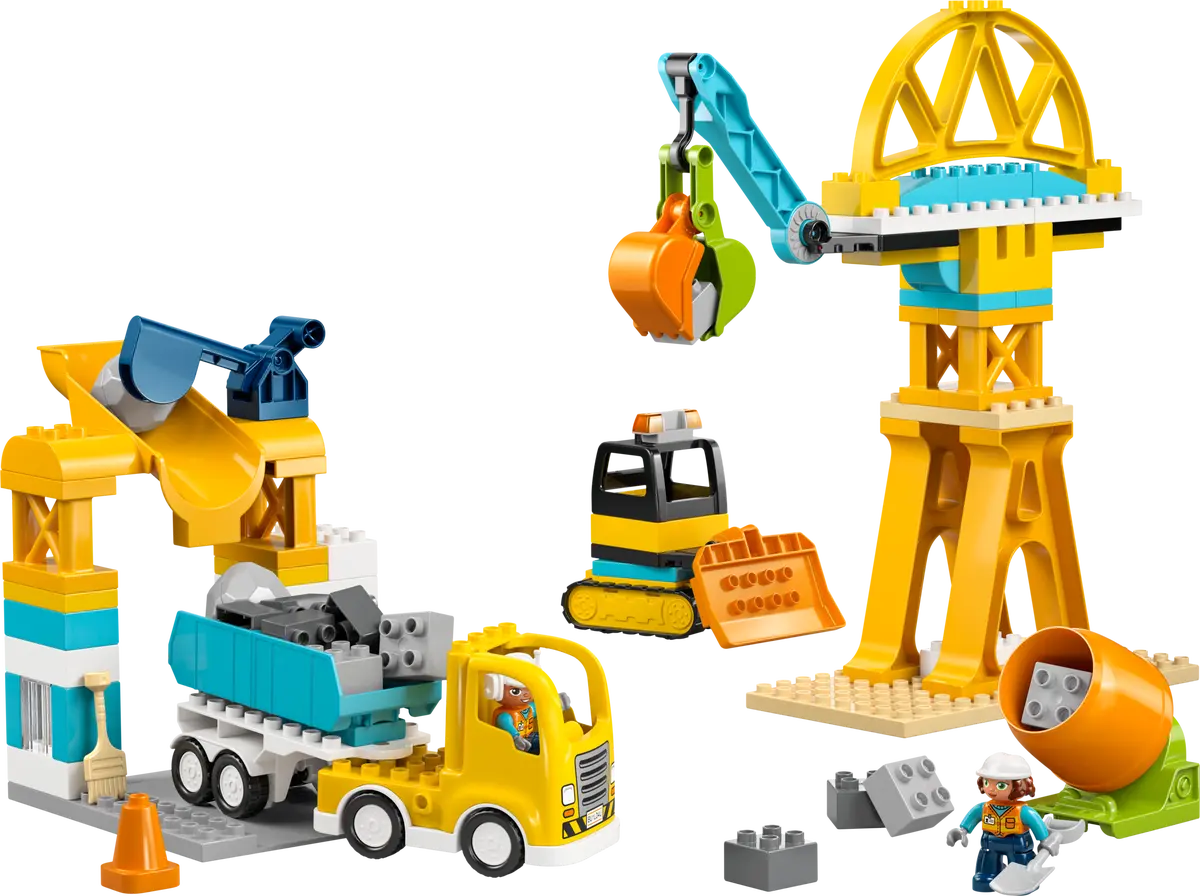 Lego Duplo - 3in1 Construction Site And Vehicles 10476