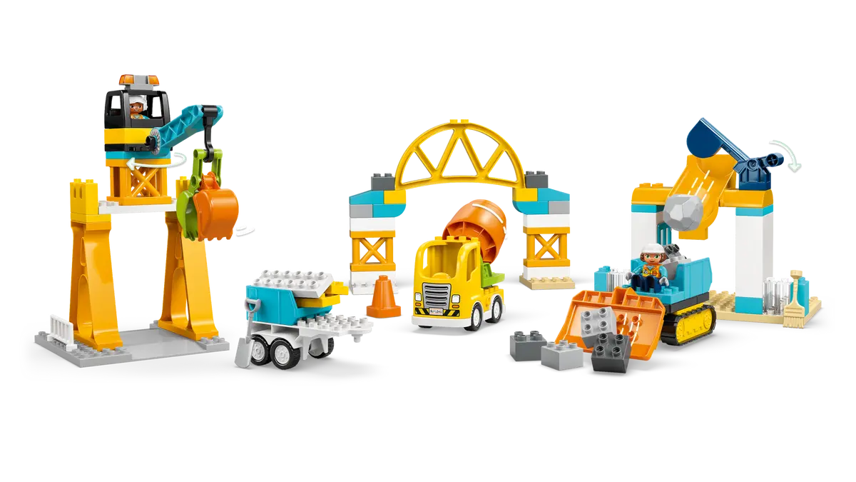 Lego Duplo - 3in1 Construction Site And Vehicles 10476