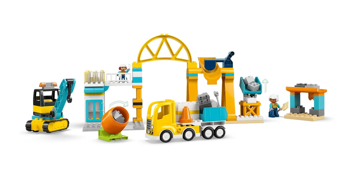 Lego Duplo - 3in1 Construction Site And Vehicles 10476