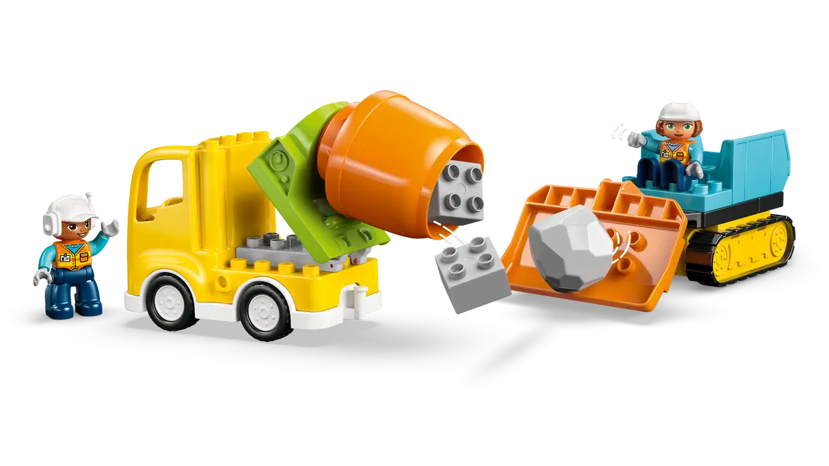 Lego Duplo - 3in1 Construction Site And Vehicles 10476