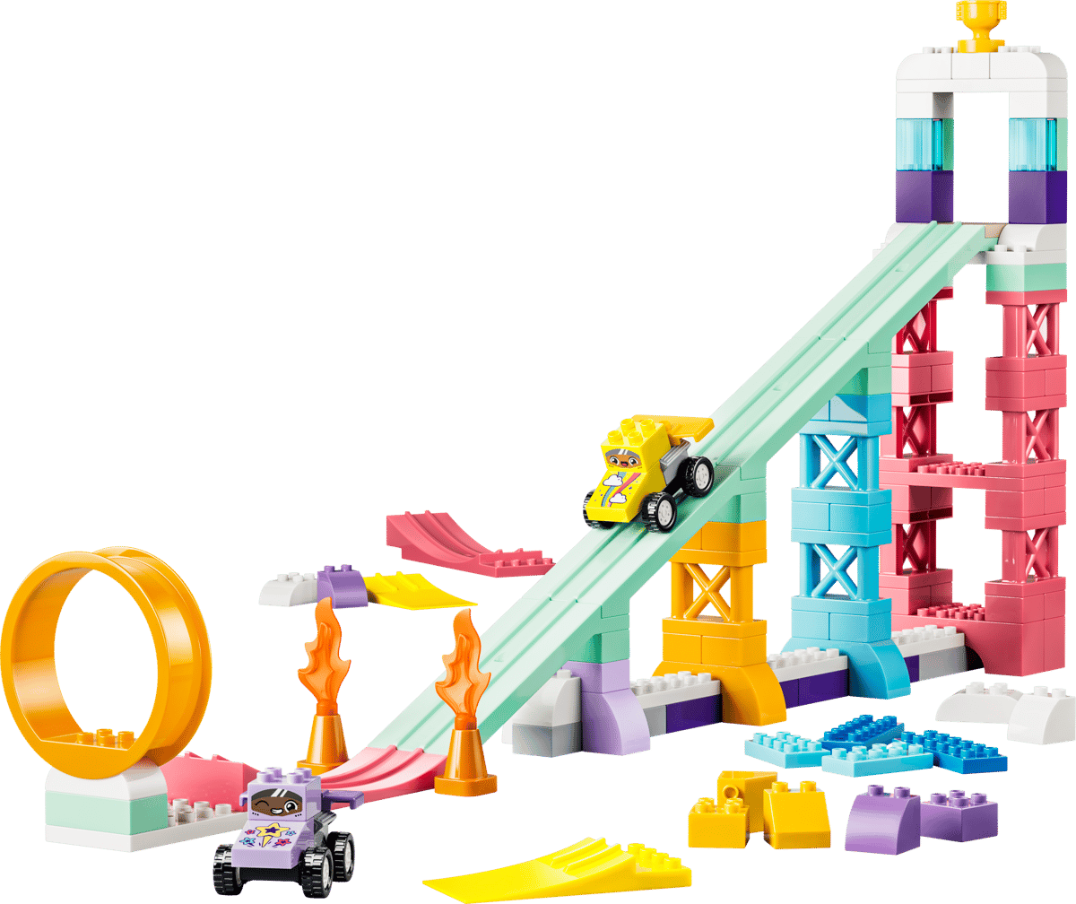 Lego Duplo - 3in1 Creative Ramps With Vehicles 10478
