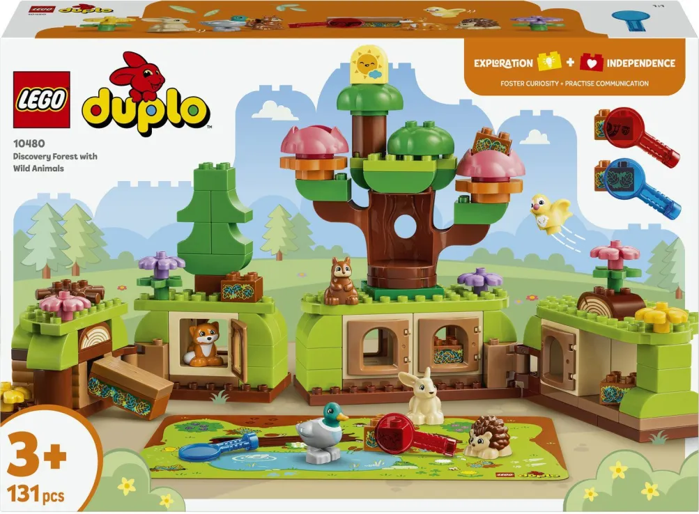 Lego Duplo - Discovery Forest With Wild Animals 10480