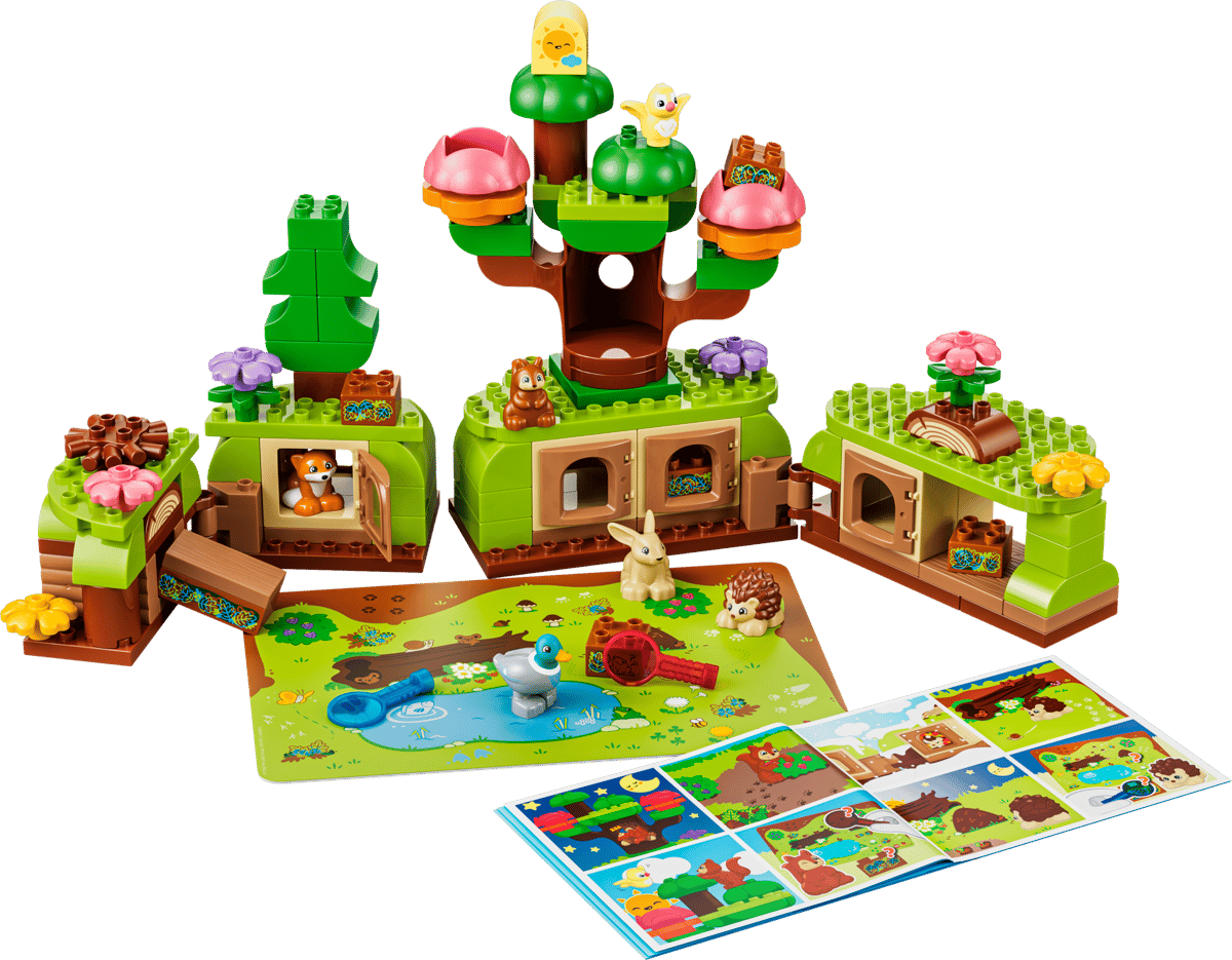 Lego Duplo - Discovery Forest With Wild Animals 10480