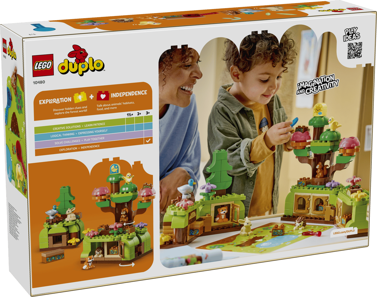 Lego Duplo - Discovery Forest With Wild Animals 10480