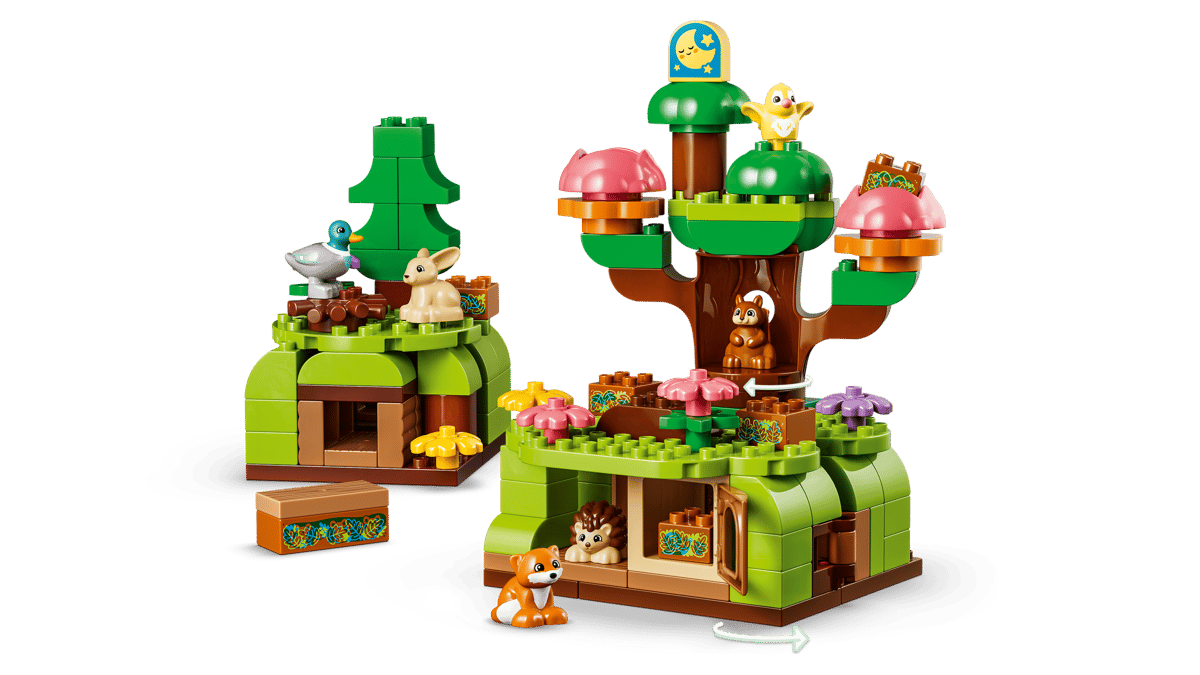 Lego Duplo - Discovery Forest With Wild Animals 10480