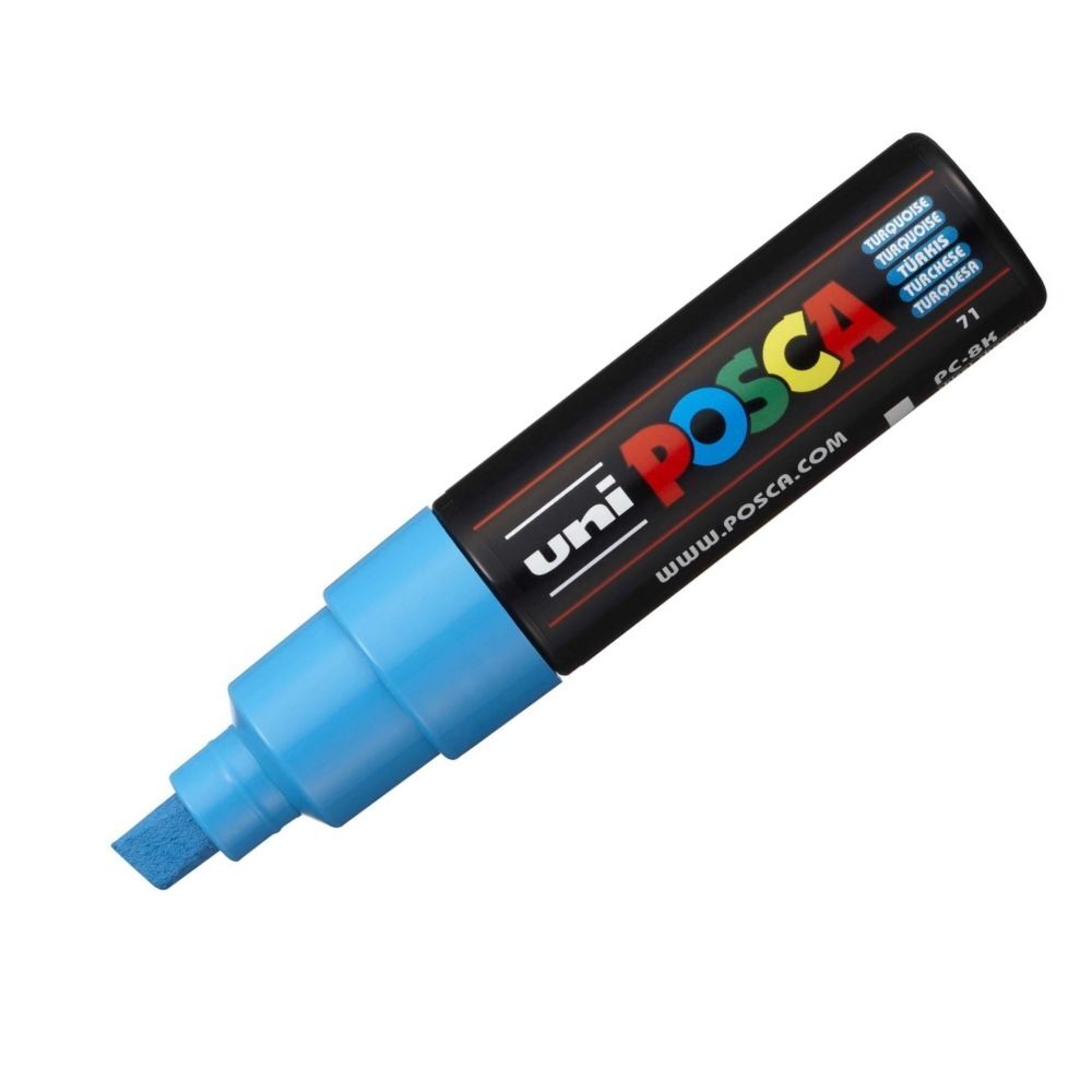 Uniball - Μαρκαδοράκι Posca PC-8K 8.0 mm Turquoise 71 10761