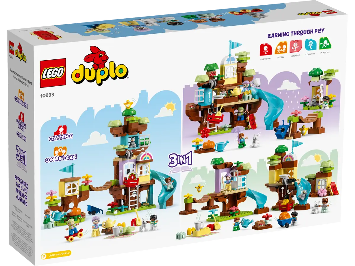 Lego Duplo - 3 Σε1 Δεντρόσπιτο 10993