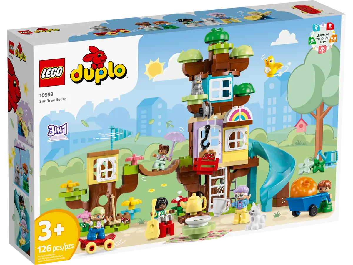 Lego Duplo - 3 Σε1 Δεντρόσπιτο 10993