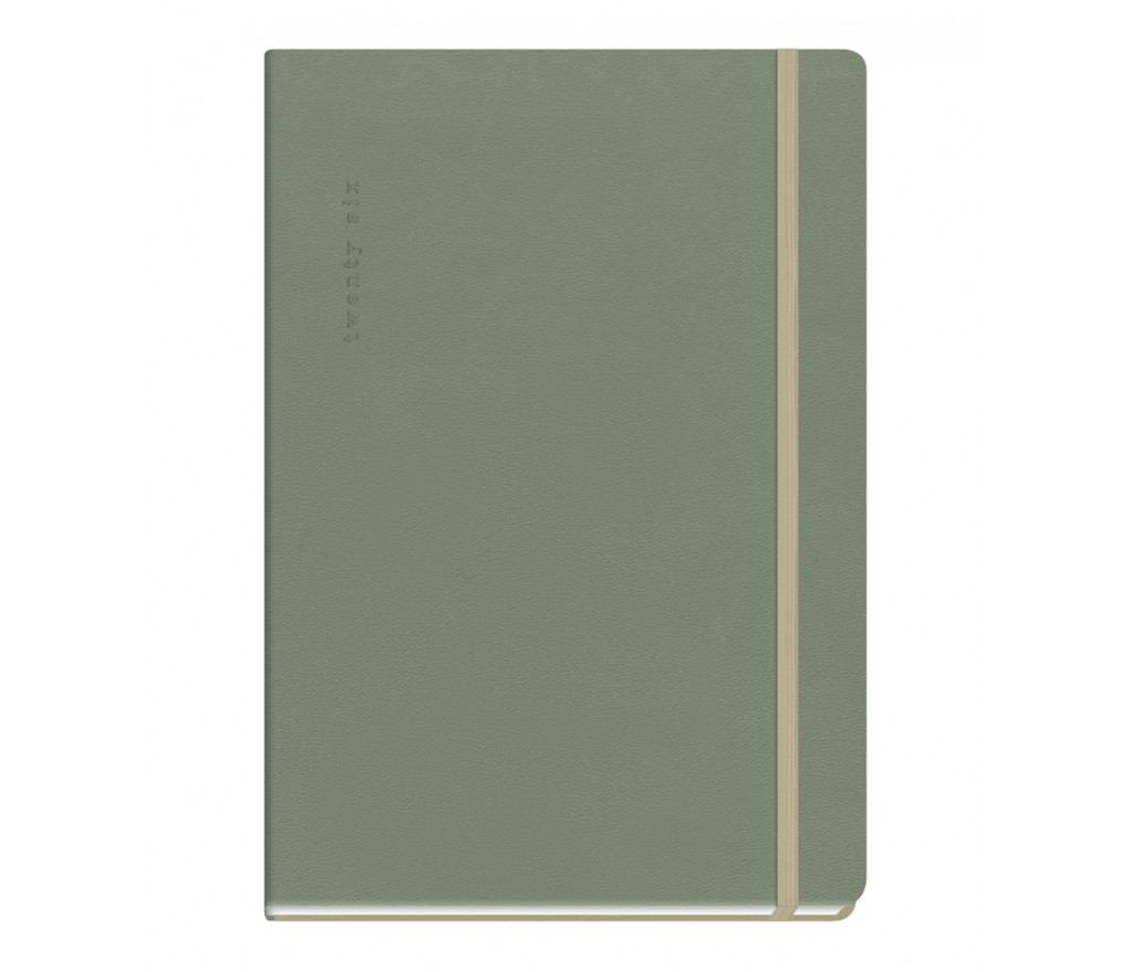 The Writing Fields - Ημερήσιο Ημερολόγιο Desires 2026, Olive 17x25 11.04402