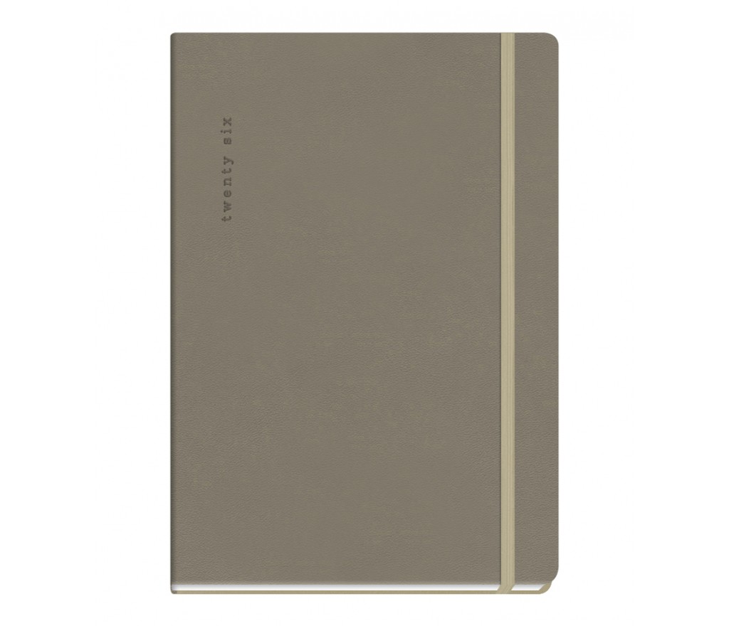 The Writing Fields - Ημερήσιο Ημερολόγιο Desires 2026, Brown Sugar 17x25 11.04402