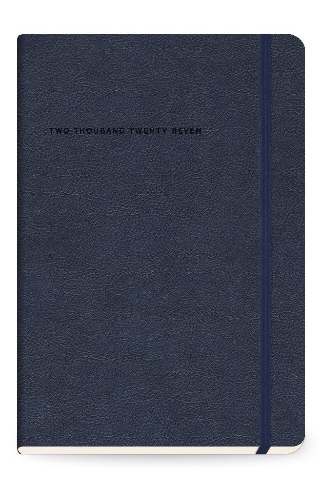 The Writing Fields - Ημερήσιο Ημερολόγιο Softline 2027, Blue 16.8x23.8 11.02002