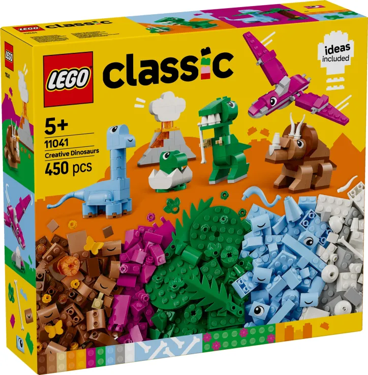 Lego Classic - Δημιουργικοί Δεινόσαυροι 11041