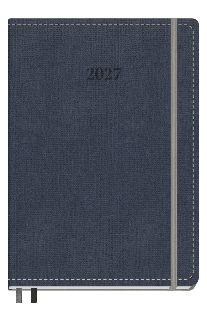 The Writing Fields - Ημερήσιο Ημερολόγιο Grace 2027, Blue 16.6x23.8 11.05802